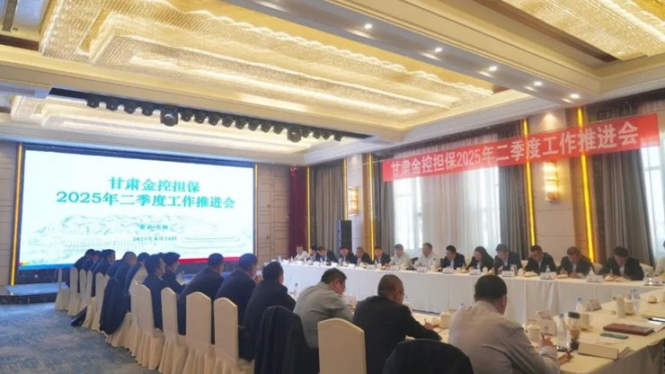 甘肃2121非凡担保召开二季度工作推进会
